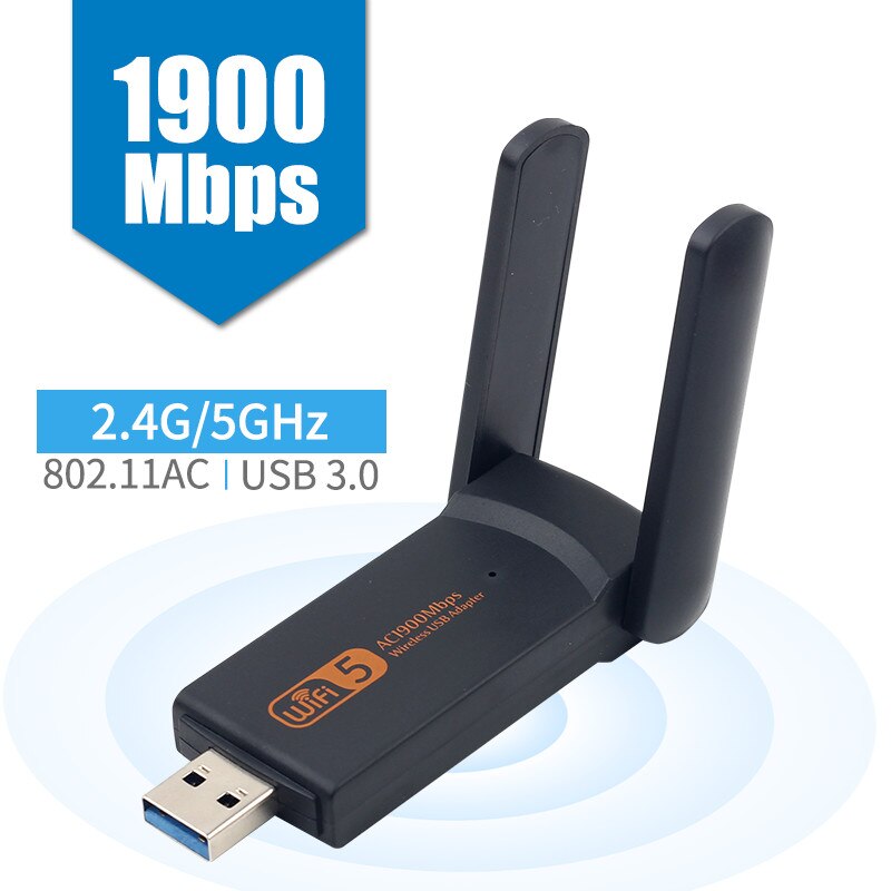  USB 1200Mbps WiFi    2.4G/5Ghz US..